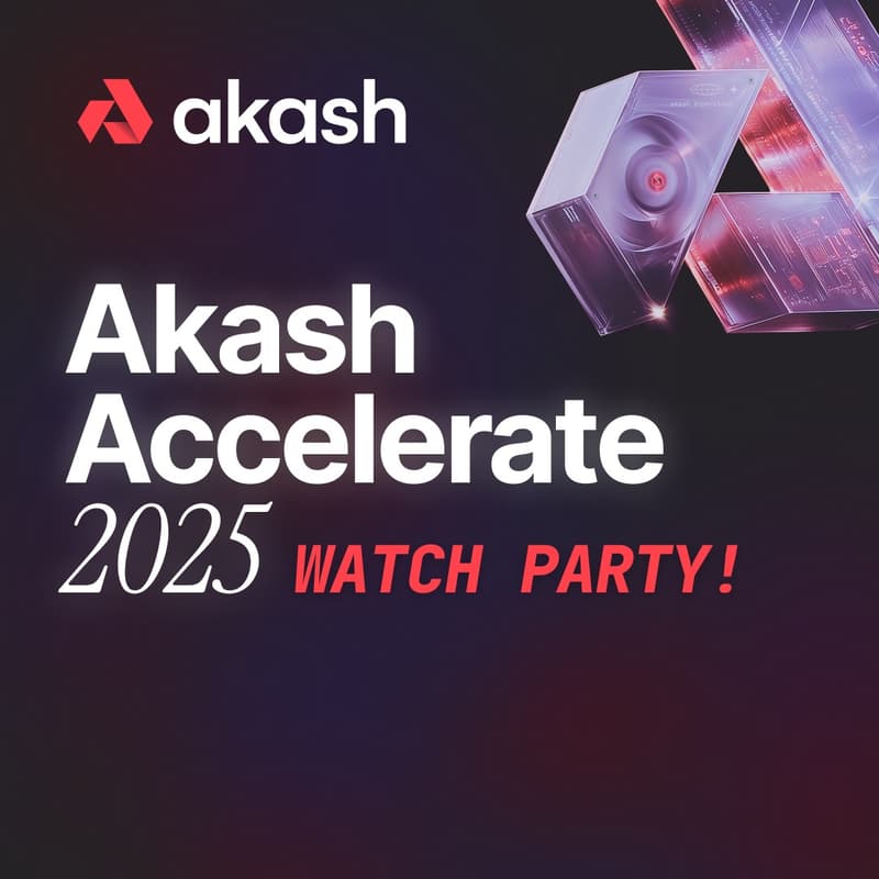 Cover Image for Akash Accelerate Watch Party - Sweden