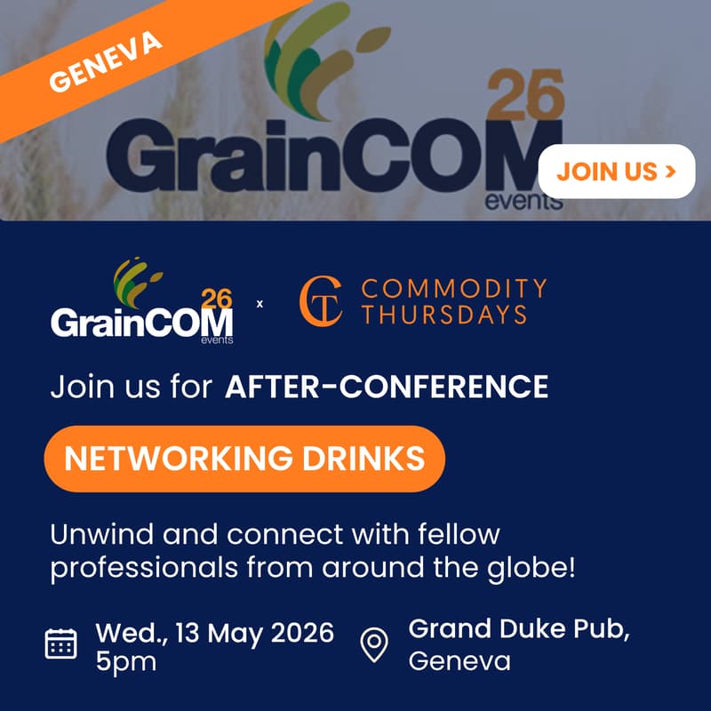Cover Image for GrainCOM 26 x CommodityThursdays - 13th May