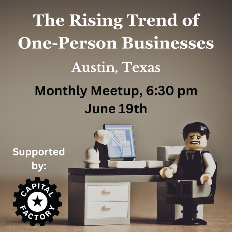 Cover Image for 🚀 The Rising Trend of One-Person Businesses: Unleash Your Entrepreneurial Potential! 🚀