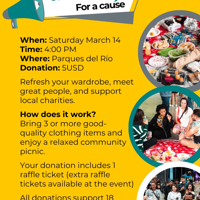 Cover Image for Picnic & Clothes Swap – For a Cause