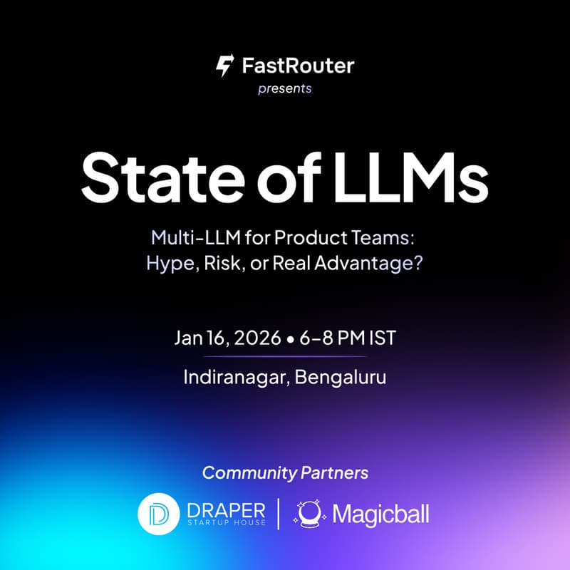 Cover Image for State of LLMs | Bengaluru