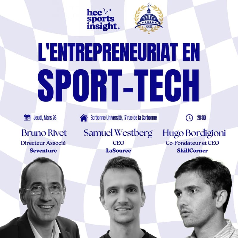 Image de couverture pour Entrepreneuriat & Sport : comment construire le sport de demain ?