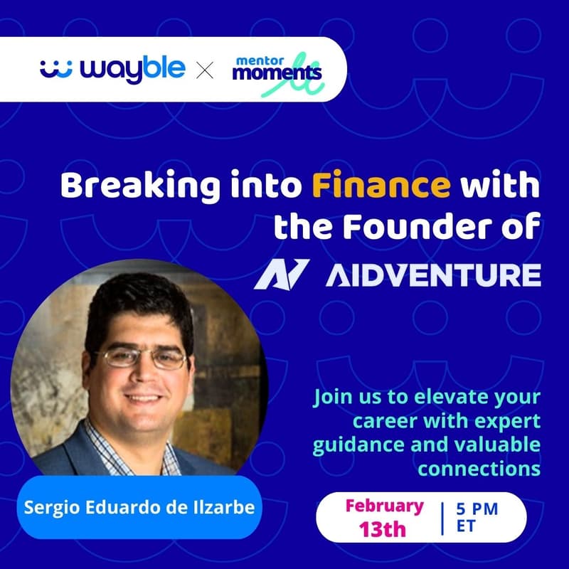 Cover Image for Breaking into Finance with Sergio from AIDVENTURE