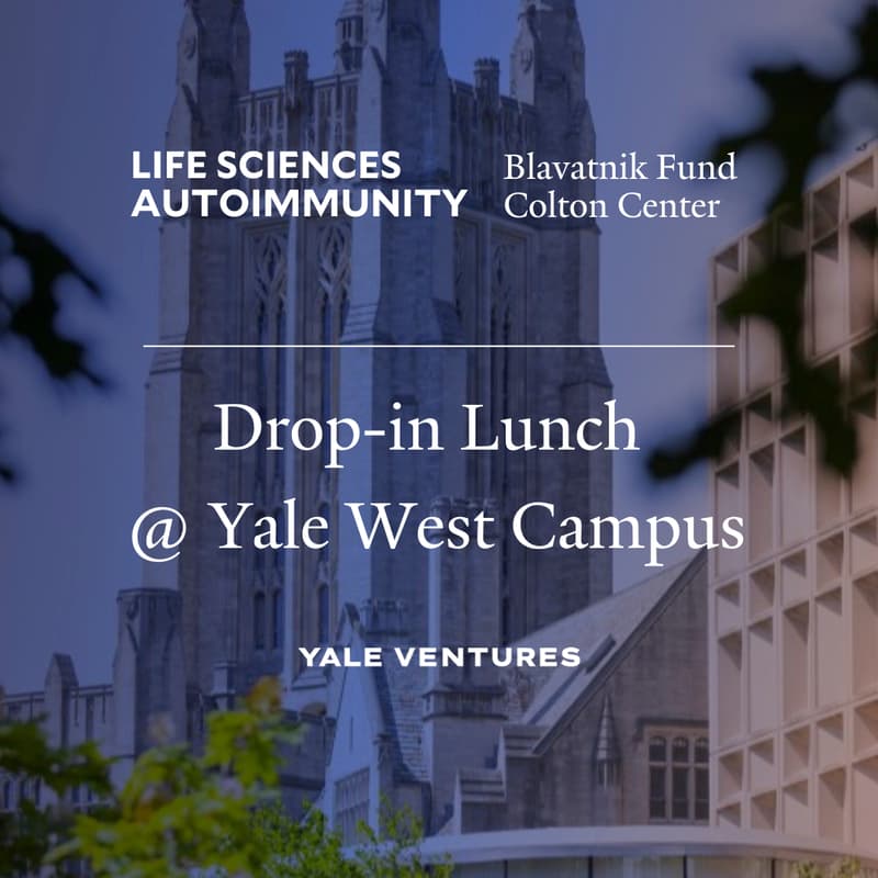 Cover Image for Blavatnik/Colton Drop-in Lunch @ Yale West Campus