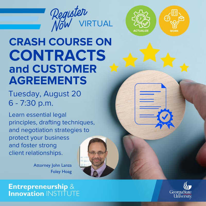 Cover Image for Crash Course on Contracts and Customer Agreements