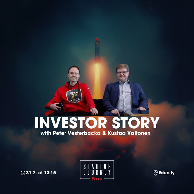 Cover Image for INVESTOR STORY with Peter Vesterbacka & Kustaa Valtonen