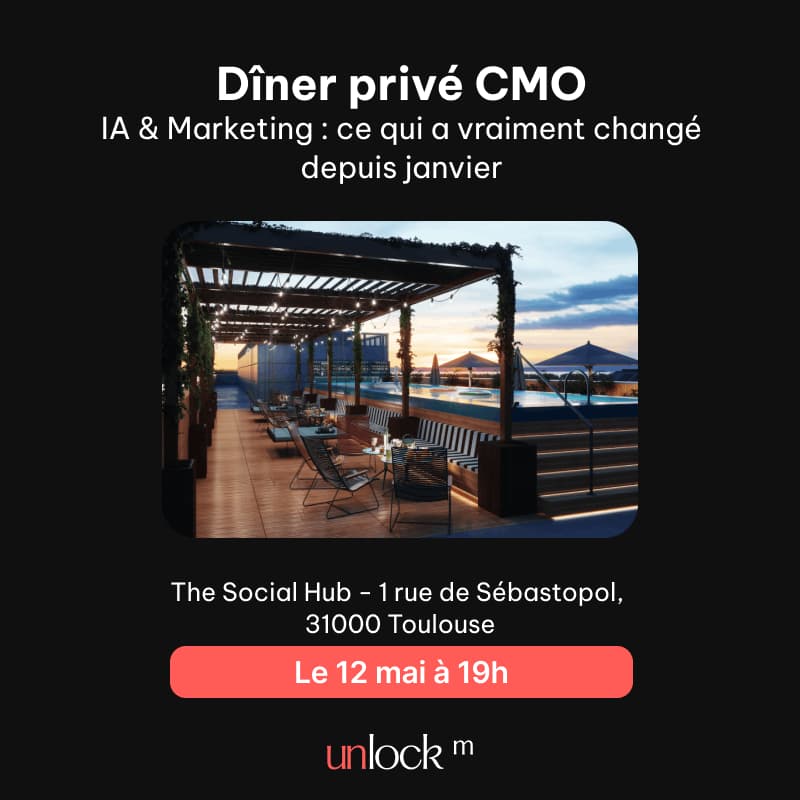 Cover Image for Dîner privé CMO : Ce que l'IA a concrètement changé dans nos stratégies marketing
