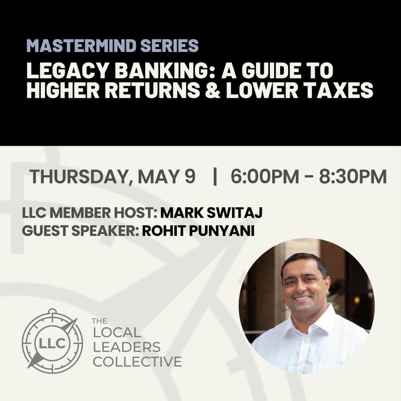 Cover Image for VIRTUAL Legacy Banking: A Guide to Higher Returns & Lower Taxes