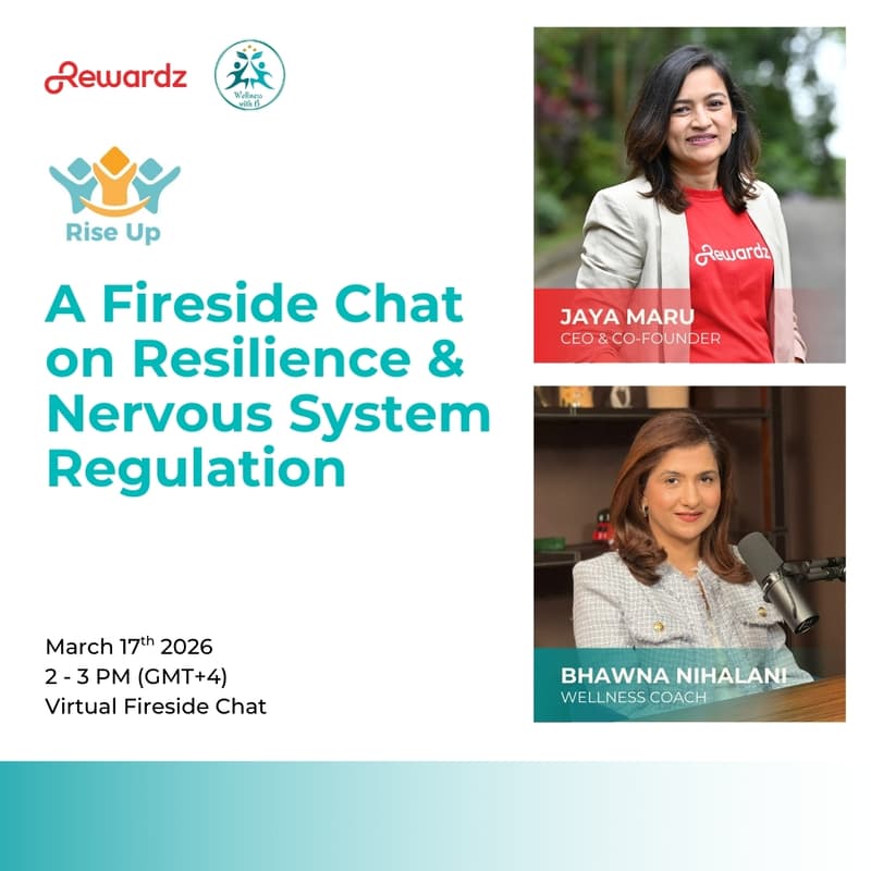 Cover Image for Rewardz Rise Up: A Fireside Chat on Resilience & Nervous System Regulation
