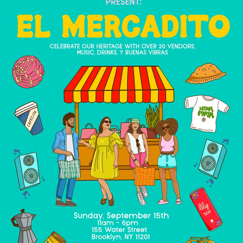 Cover Image for El Mercadito - Hispanic Heritage Month Pop Up
