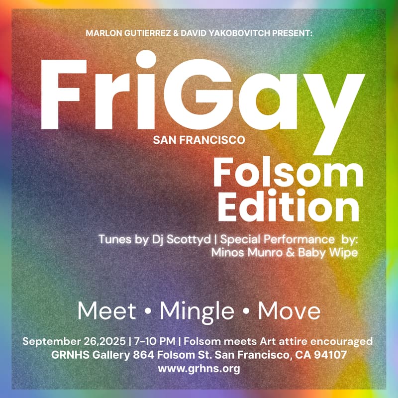 Cover Image for SF Fri-GAY, Folsom Edition ⛓️