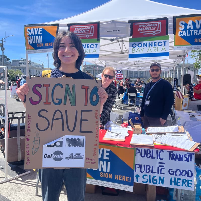 Cover Image for Signature Gathering at San Francisco Bay Day