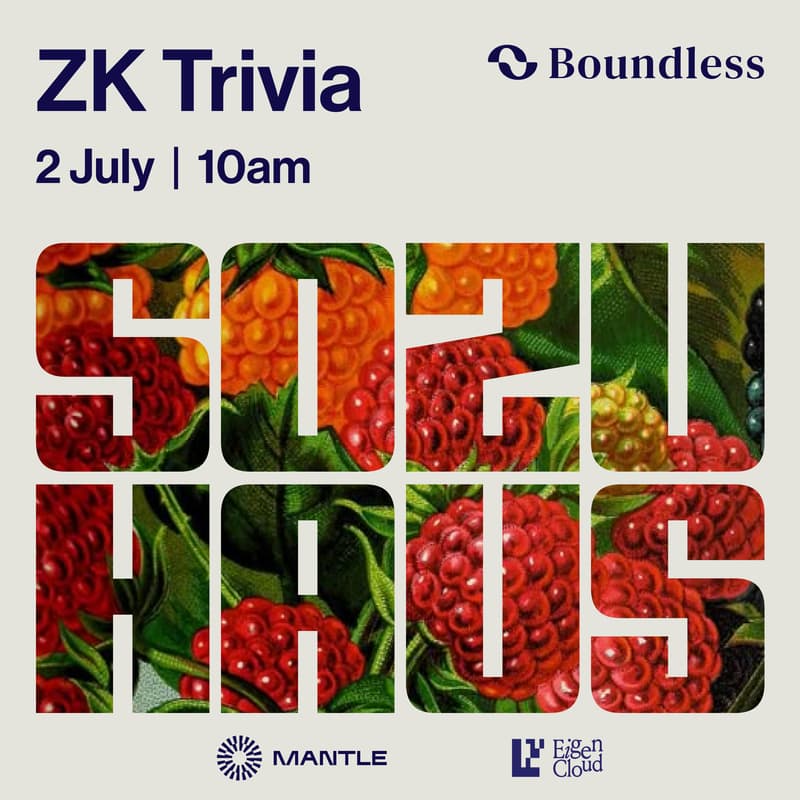Cover Image for ZK Trivia w/ Boundless + Brunch