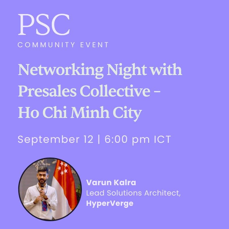 Cover Image for Networking Night with Presales Collective – Ho Chi Minh City