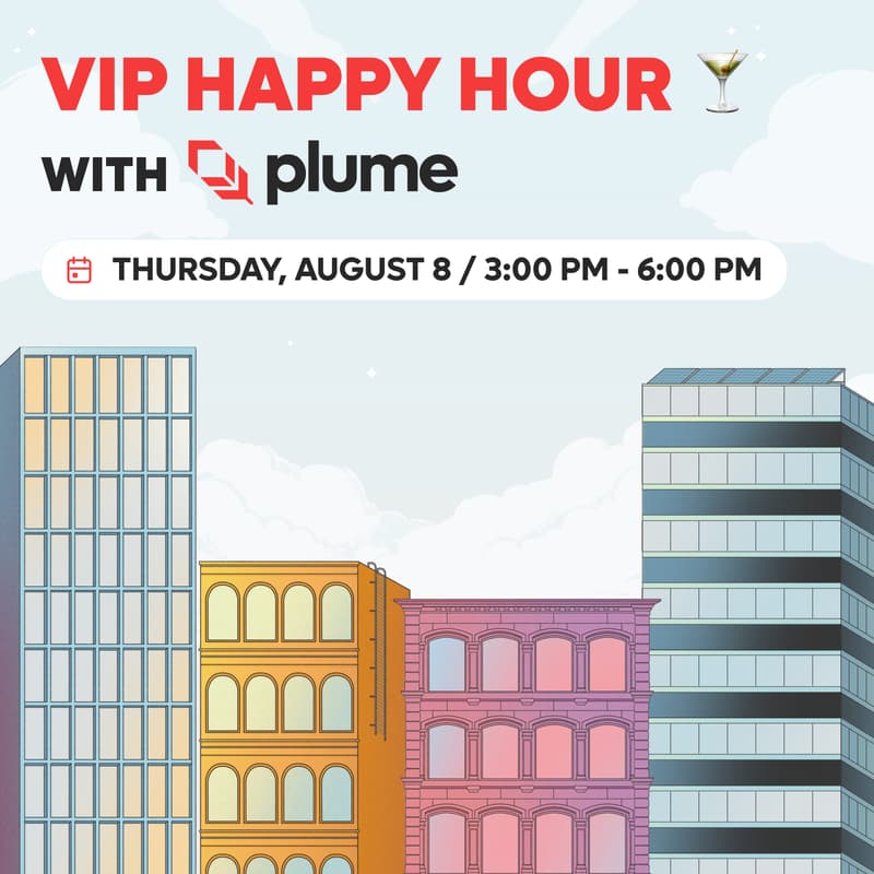Cover Image for VIP Happy Hour with Plume