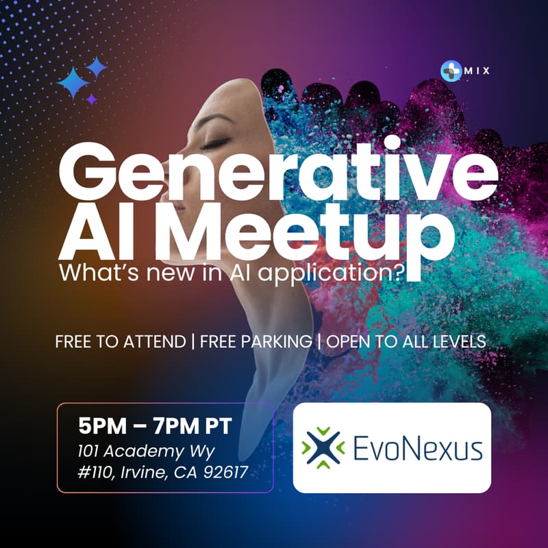 Cover Image for Generative AI Meetup | EvoNexus