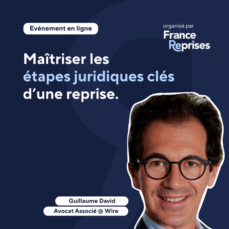 Cover Image for Maîtriser les étapes juridiques clés d'une reprise