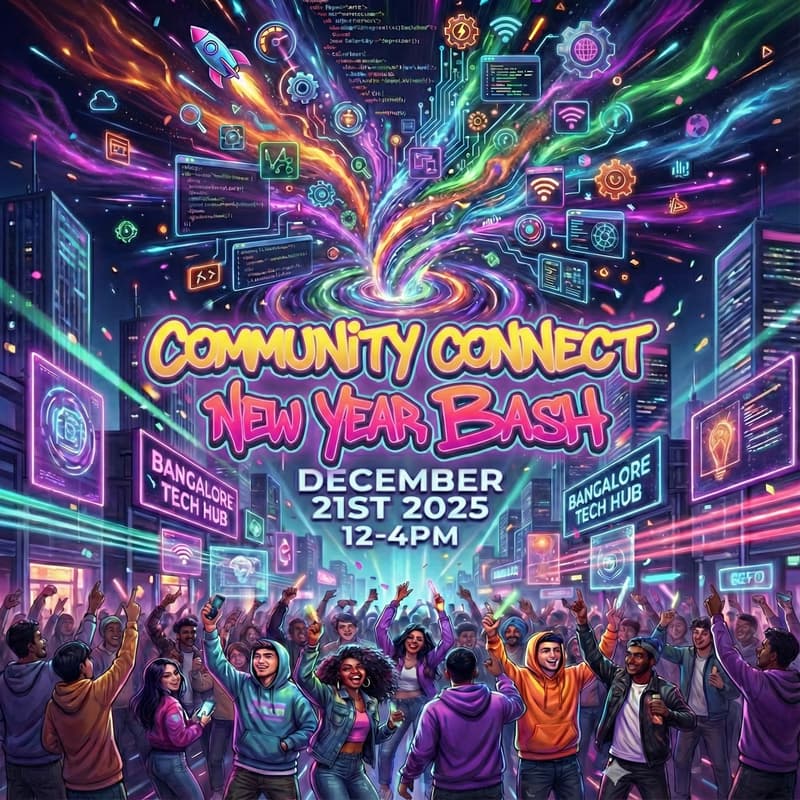 Cover Image for Community Connect NYE Bash | HiDevs HQ Launch Party