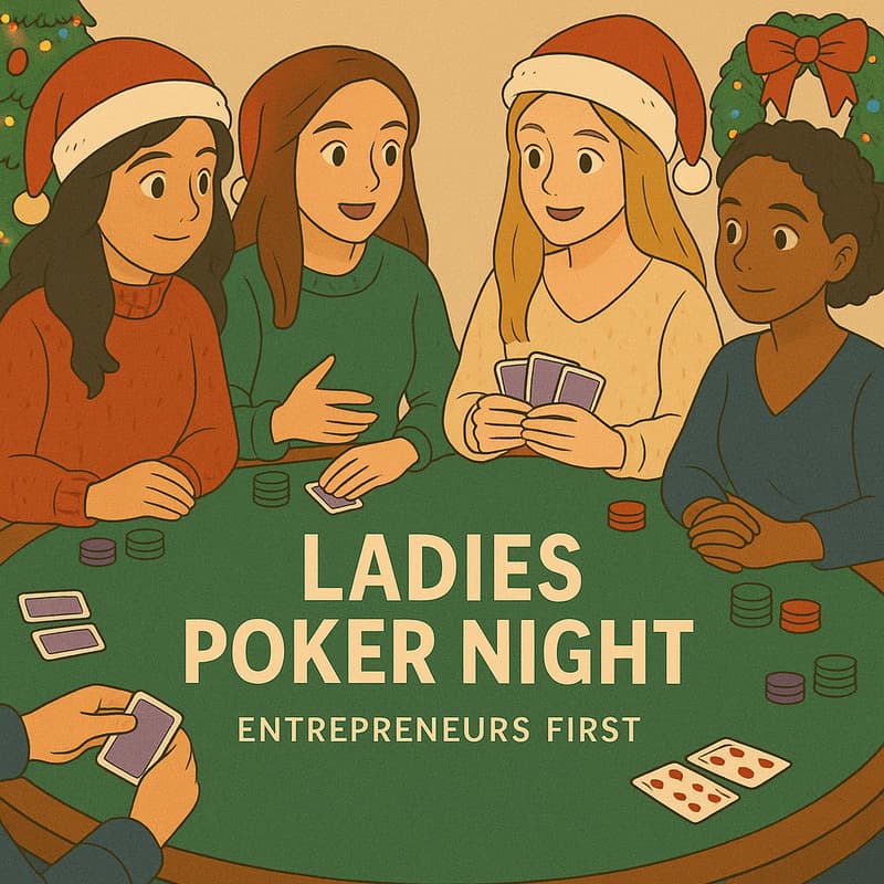 Cover Image for Ladies Poker Night: Holiday Edition! 🎄