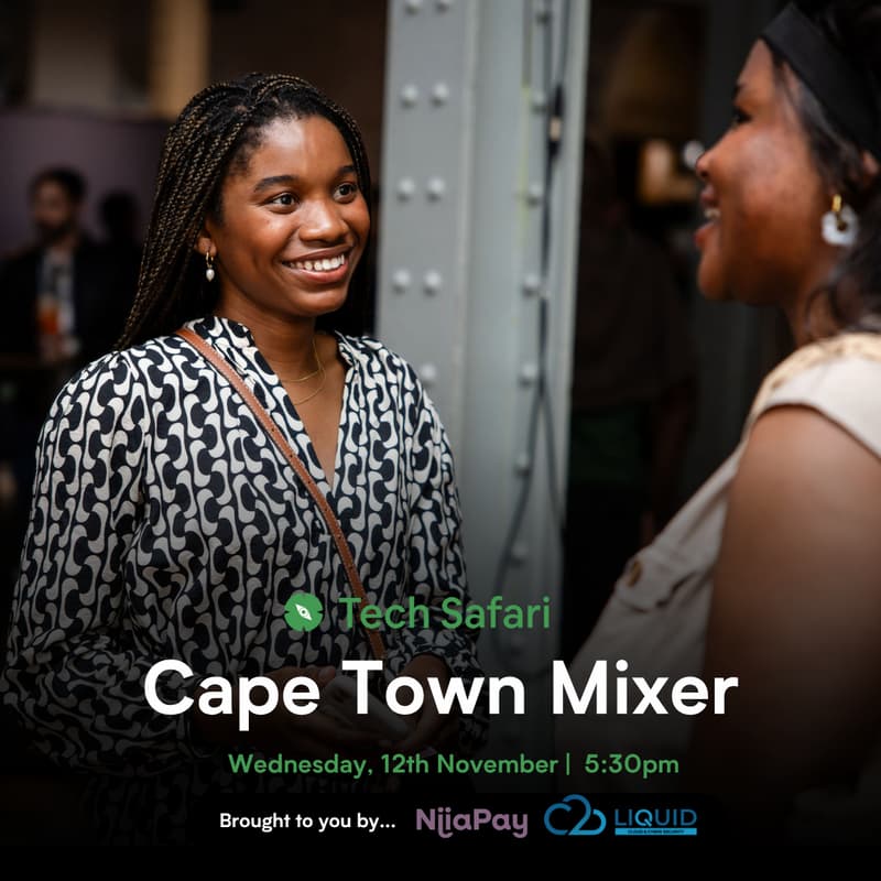 Cover Image for Tech Safari Cape Town Community Mixer 🇿🇦 🎉
