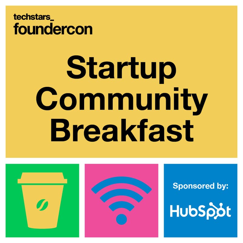 Cover Image for Foundercon Startup Community Breakfast sponsored by HubSpot
