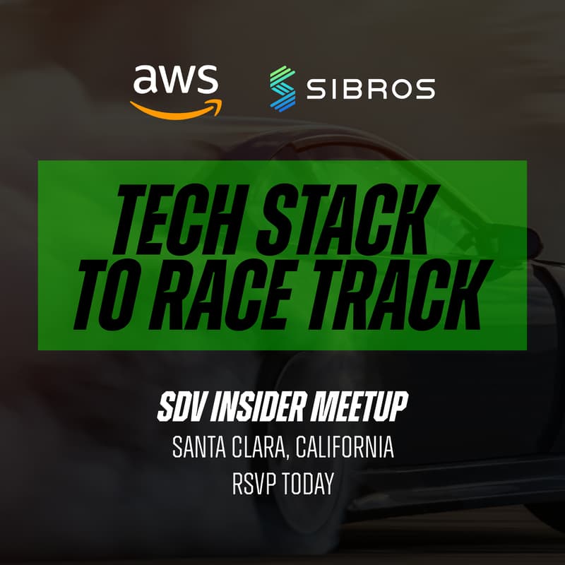 Cover Image for AWS x Sibros: Tech Stack to Race Track