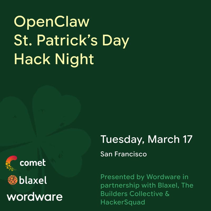 Cover Image for Break OpenClaw Hack Night (St Patrick's Day)