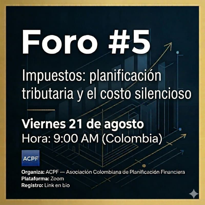 Cover Image for Foro #5 — Impuestos: planificación tributaria y el costo silencioso