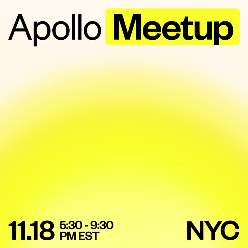 Cover Image for Apollo NYC Meetup: Building with Apollo’s AI Assistant