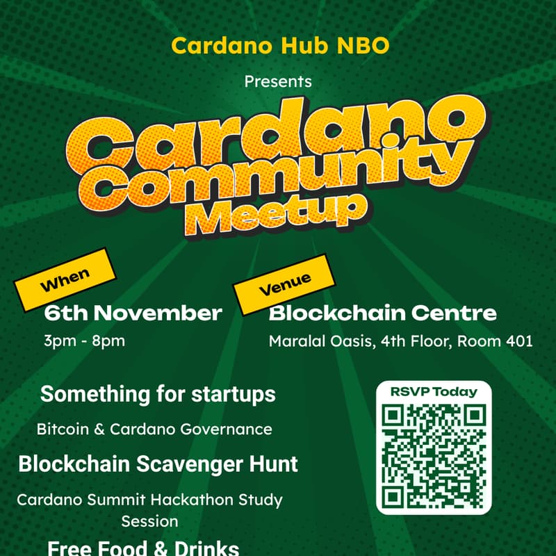 Cover Image for Cardano Community Meetup