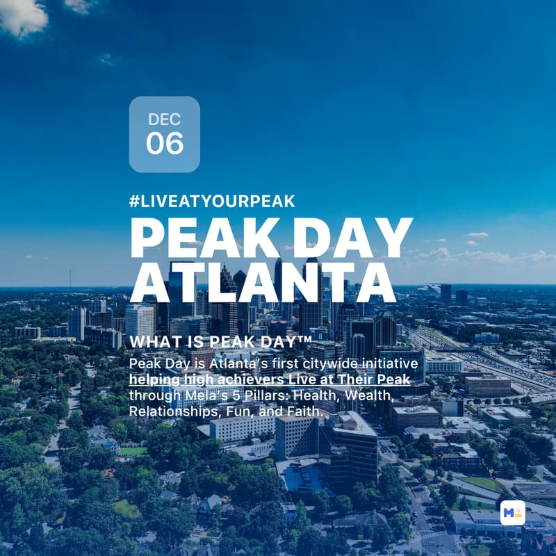 Cover Image for Peak Day ATL: Powered by Mela AI — #PeakDayATL