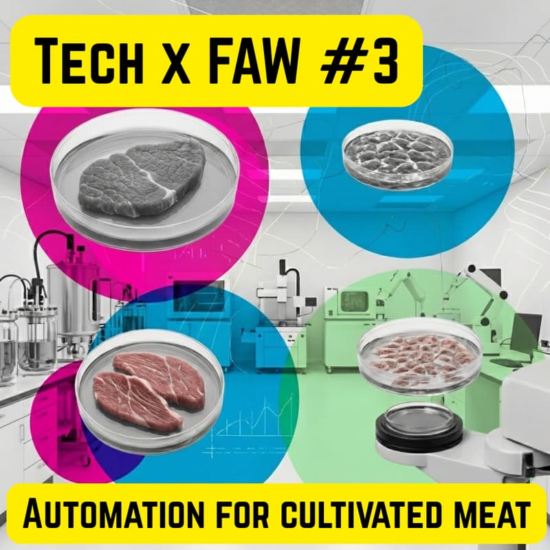 Cover Image for Tech x FAW #3: Automation for cultivated meat