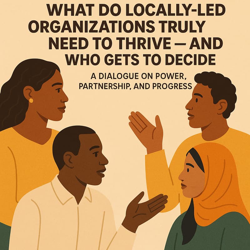 Cover Image for Beyond the Myth: What Locally-Led Organizations Really Need