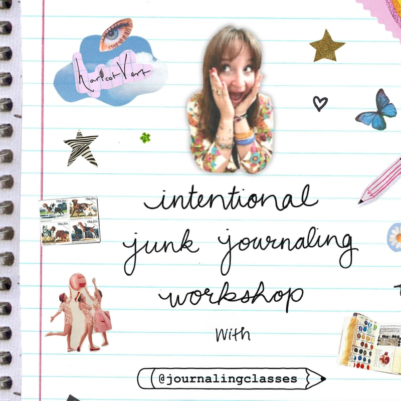 Cover Image for Intentional Junk Journaling w/ journalingclasses