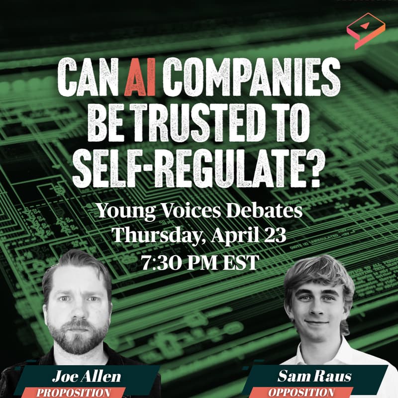 Cover Image for VIRTUAL DEBATE: Can AI Companies Be Trusted to Self-Regulate?