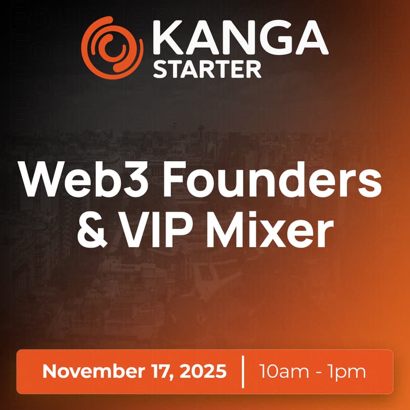 Cover Image for Web3 Founders Brunch & VIP Mixer by KangaStarter
