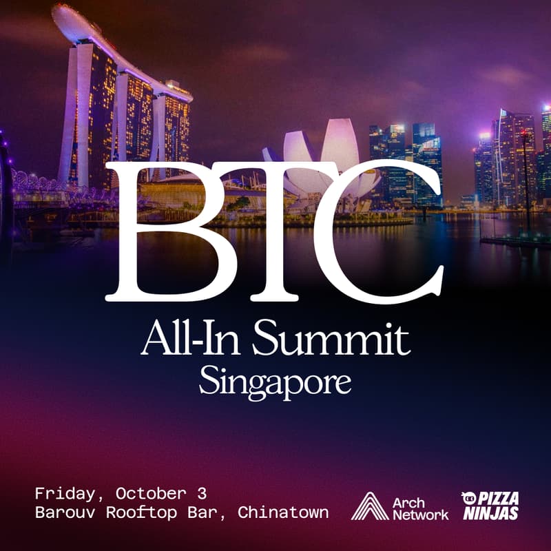 Cover Image for Bitcoin All-In! Summit | Arch x Pizza Ninjas