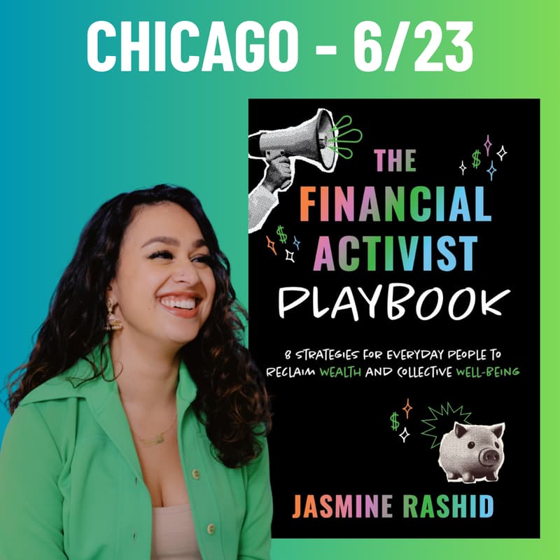 Cover Image for Community Wealth Bingo Night! (w/ Jasmine Rashid, author of "The Financial Activist Playbook")