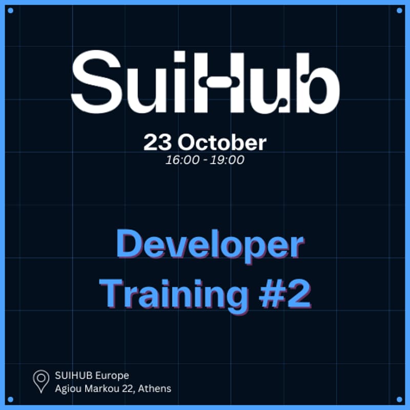 Cover Image for Developer Training @SuiHub Athens Day 2