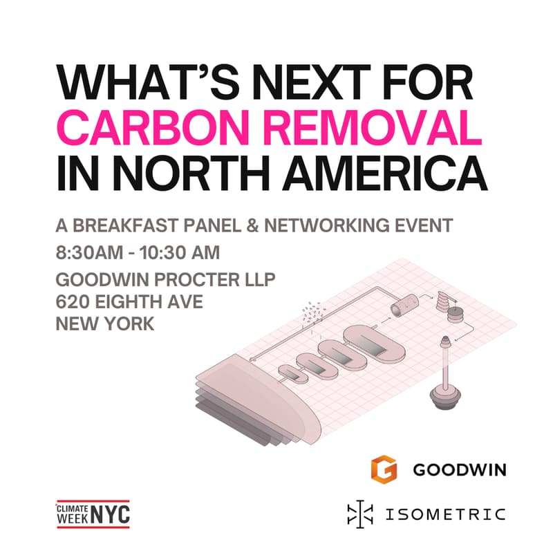 Cover Image for Isometric x NYC Climate Week Breakfast