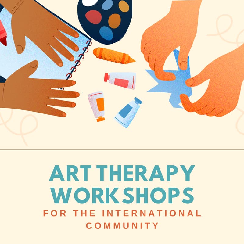 Cover Image for Art Therapy Workshop for the International Community (Day 4)