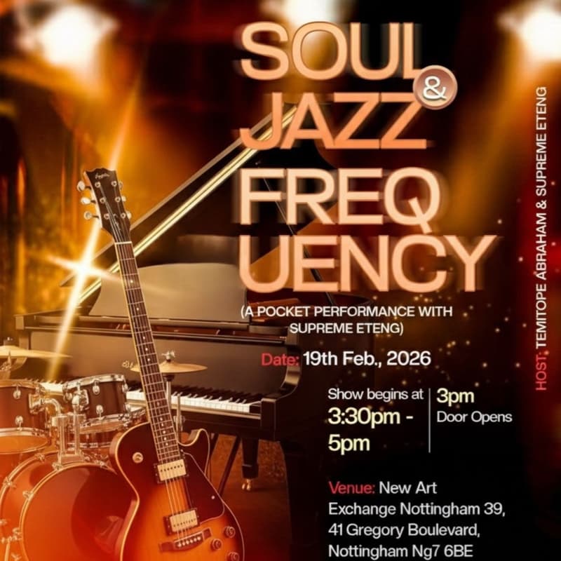 Cover Image for SOUL & JAZZ FREQUENCY ( a pocket Performance session)