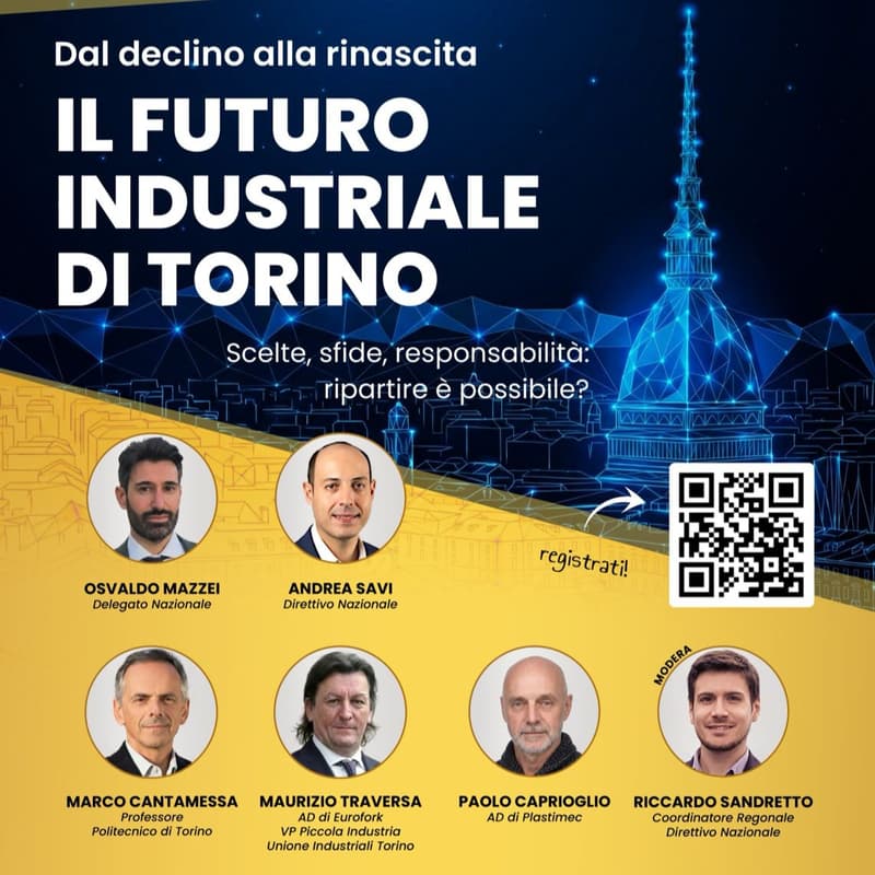 Cover Image for ORA! Piemonte - Dal Declino Alla Rinascita - Il Futuro Industriale Di Torino