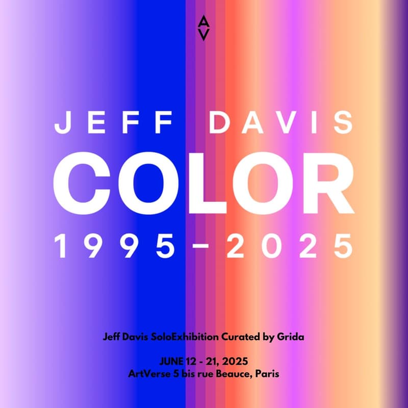 Cover Image for [Opening] Jeff Davis Solo Show 'Color: 1995-2025' curated by Grida