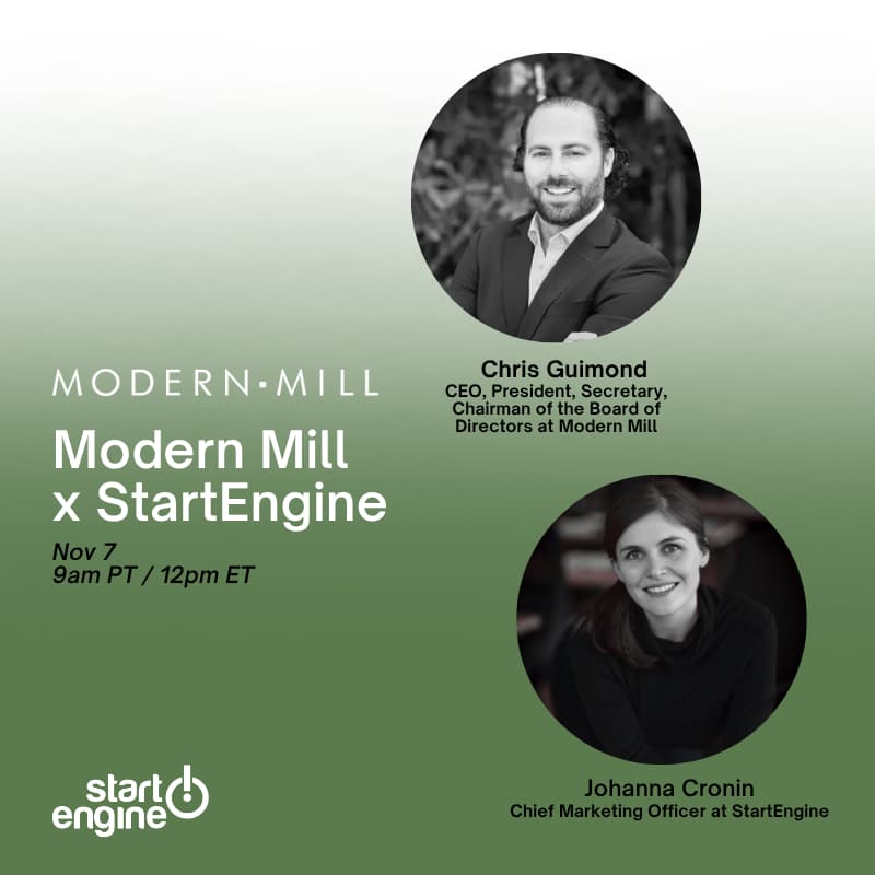 Cover Image for Modern Mill X StartEngine