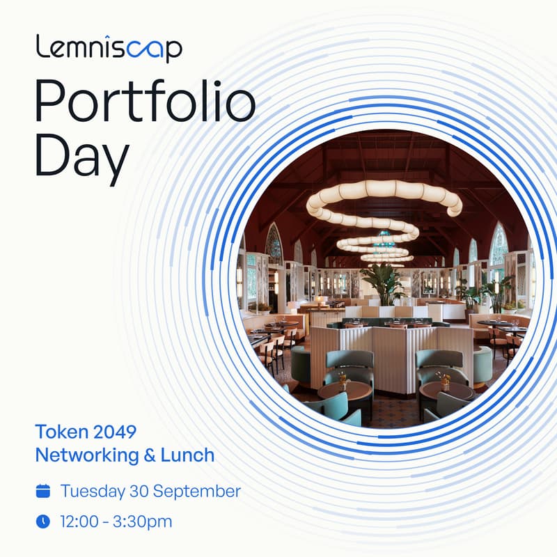 Cover Image for Lemniscap Portfolio Day @Token2049