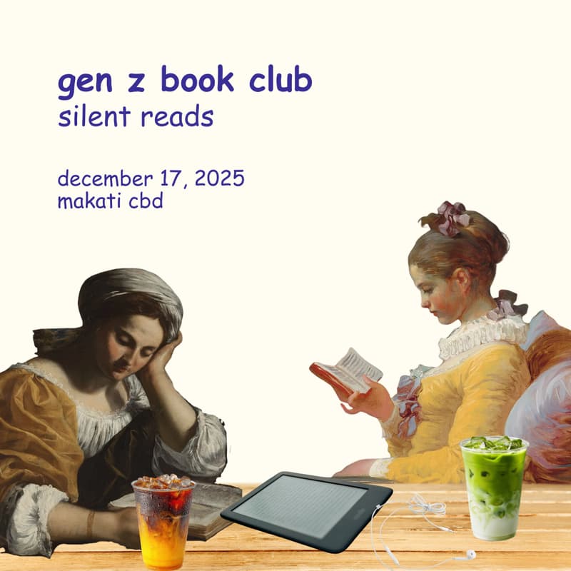 Cover Image for gen z book club - silent reads