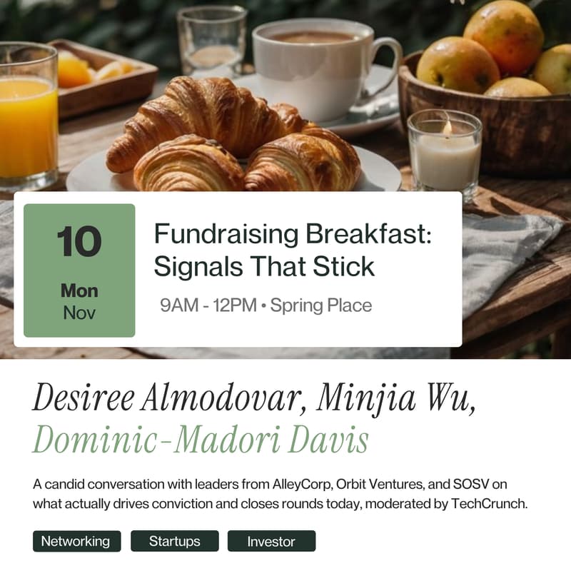 Cover Image for Fundraising Breakfast: Signals That Stick