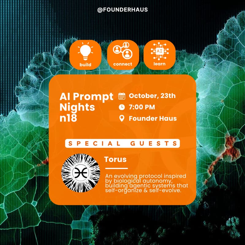 Cover Image for AI Prompt Nights n18 - Torus Edition - Florianópolis/BR