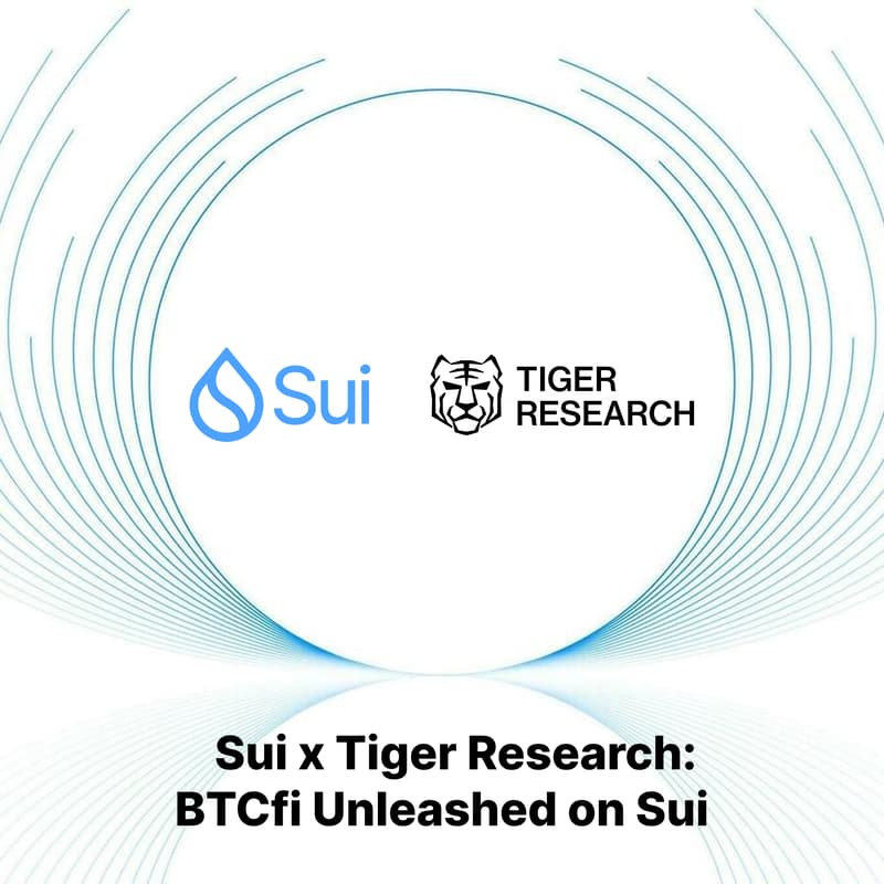 Cover Image for Sui x Tiger Research: BTCfi Unleashed on Sui